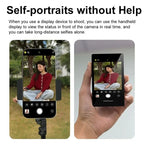 Smartphone Wireless Magnetic Monitor Screen For Smartphone Vlog Live Stream Video Recording Screen Phone Rear Camera Selfie