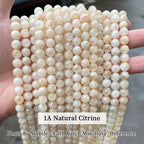1A Natural Stone Dark Red Garnet Bead Round Loose Spacer 4 6 8 10mm Pick Size For Jewelry Making Diy Necklace Bracelet Accessory