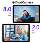 PRITOM TAB11 Android 14 Tablet, 10 Inch, Octa-Core, 5G WiFi6, 128GB, 8000mAh, HD IPS Display, Dual Camera, Bluetooth, FM, TYPE C