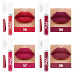 18 Colors Matte Velvet Lip Glaze Waterproof Long-Lasting Not Easy To Fade Lip Gloss Lipstick Waterproof Makeup Cosmetic Tool