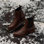 Spring/ Winter men shoes fashion Elegant Chelsea Boots Leather Slip-on Dress Formal Boots Model 2025