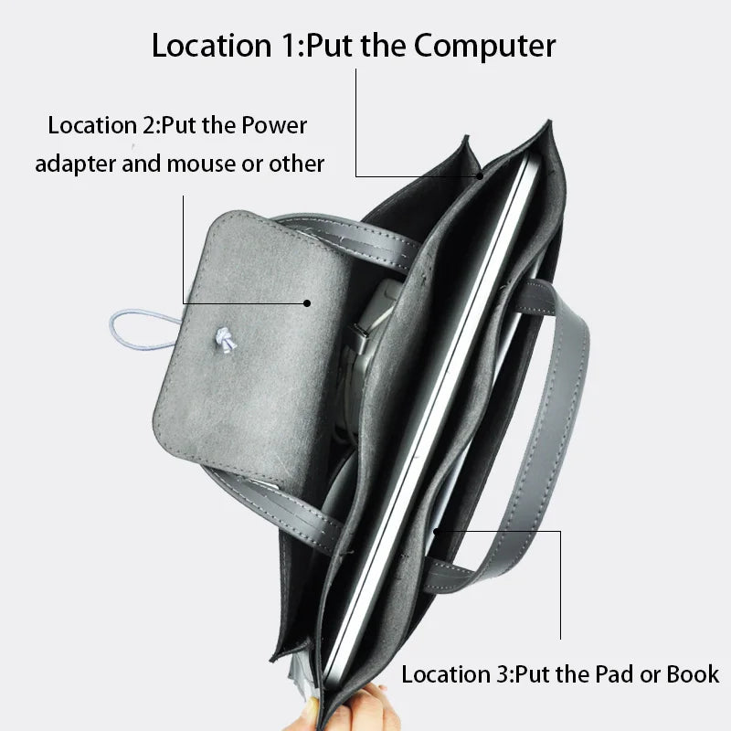 Laptop 15.6 Inch Sleeve Case Protective Bag Ultrabook Notebook Carrying Case Handbag For MacBook Pro 16 Lenovo Dell 16.2