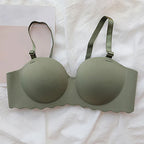 Sleek Supportive Design Children Girls Seamless Bras No Underwire Padded for Small Busts Comfort and Breathable for Active Wear