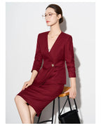 ZJYT Autumn 2025 Women Blazer Skirt Suit 2 Pieces Matching Sets Korean Fashion Office Lady Outfit Business Commuter Work Wear