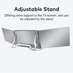 Dual Screen Display Extended Portable Monitor FHD Notebook Sub Screen Triple Screen Extender Compatible with All PC Rospider