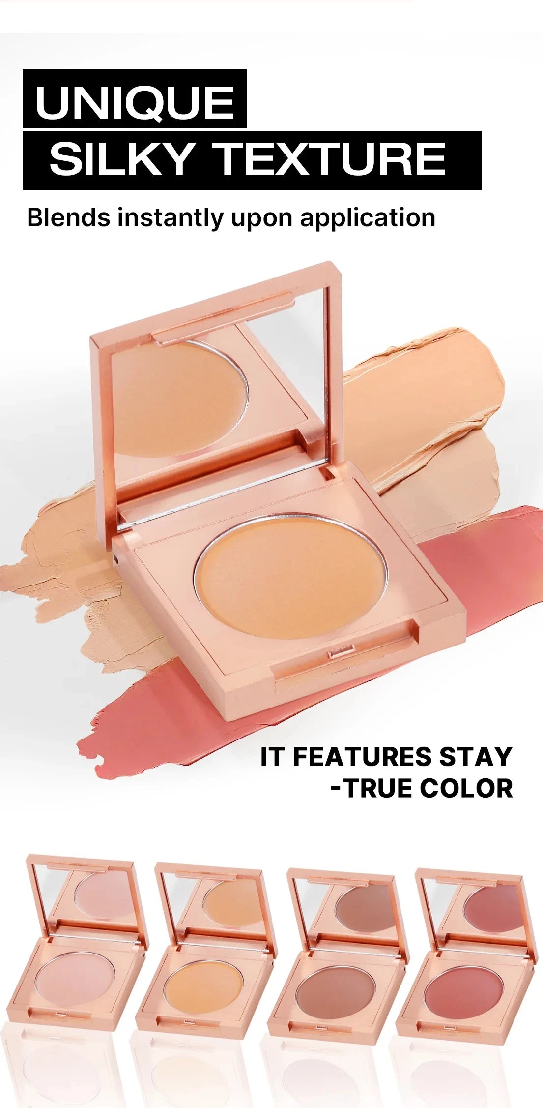 New Maycheer Eye Soft Matte Concealer Full Coverage Long Wear Waterproof Formula for Dark Circle Freckles&Blemishes Matte Finish