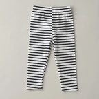 Baby clothes 0-6 year old children's pants striped cotton girls solid color leggings casual striped thin new boys elastic pants