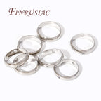 Multi Types 14K/18K Gold Plated Round Bead Frame,Brass Metal Circle Frame Connectors Spacers Beads,DIY Beading Jewelry Making