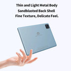 PRITOM TAB11 Android 14 Tablet, 10 Inch, Octa-Core, 5G WiFi6, 128GB, 8000mAh, HD IPS Display, Dual Camera, Bluetooth, FM, TYPE C