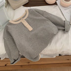 Kids Boy Sweatshirt for Toddler Girls Top Clothes Spring Warm Long Sleeve T-Shirt Children Clothes Autumn 1-6Y Boys Clothes