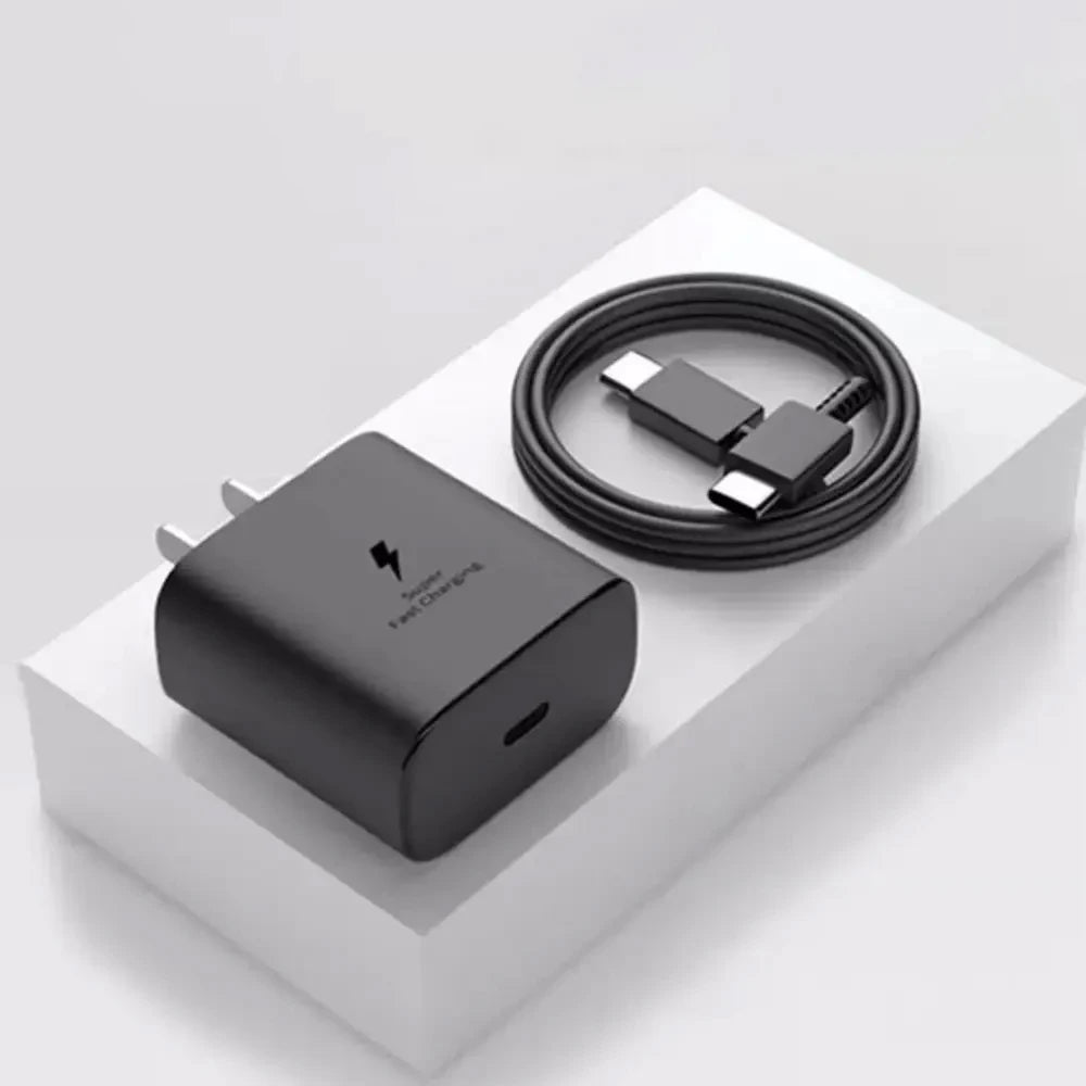 Fast Charger USB C Android Phone Charger Block with 3FT Type C Cord for Galaxy S24 Ultra/S24/S24+/S23 Ultra/S23/S23+/S22/S21/S20