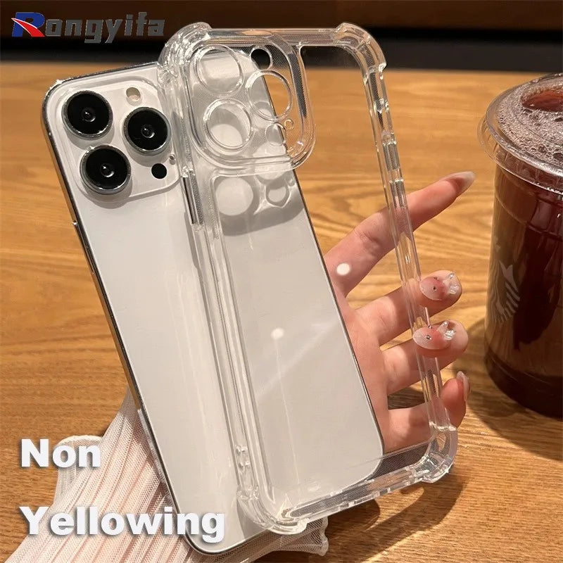 For Huawei Y9 Y7 Y6 Pro Y5 Prime Y9A Y9s Y8s Y8P Y7P Y7A Y6P Y5P P Smart Z Plus Cover Soft Transparent Shockproof Phone Casing