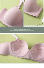 Sleek Supportive Design Children Girls Seamless Bras No Underwire Padded for Small Busts Comfort and Breathable for Active Wear