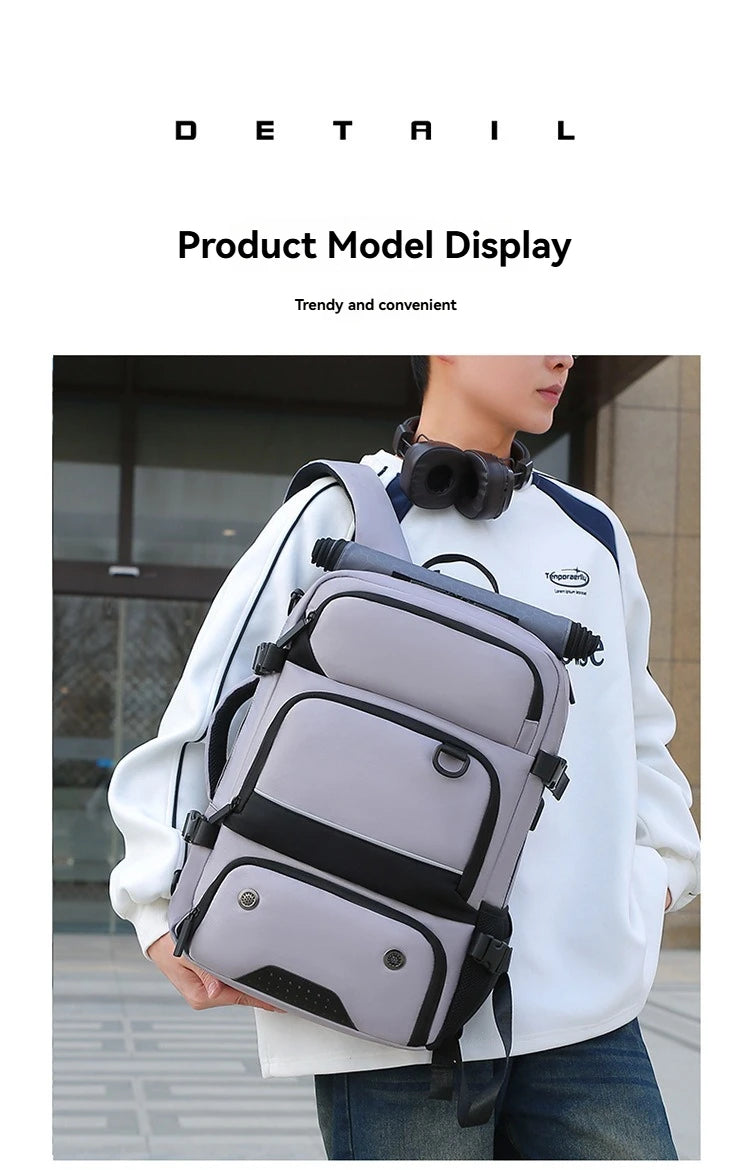 Laptop Backpack For 13.3 14 15.6 17.3 Inch Notebooks Case Men Women Teenagers Computer Waterproof Travel Large Capacity Backpack