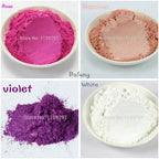 20g Sample Pack Natural Mineral Mica Powder 120+ Colors for DIY Nail Art Soap Candle Dye Makeup Eyeshadow Epoxy Resin Craft