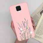 For Xiaomi Redmi Note 9 Pro Max Phone Case Matte Cute Girl Avocado Soft Silicone Cover For Xiaomi Redmi Note 9 Pro Max 9S Bumper