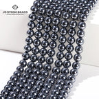 1A Natural Stone Dark Red Garnet Bead Round Loose Spacer 4 6 8 10mm Pick Size For Jewelry Making Diy Necklace Bracelet Accessory