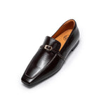 Women Shoes  Luxury Elegant Female Balance Shoes Square Toe Design Casual Ladies Low Heel Soft Soled Leather Shoes