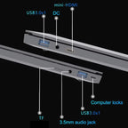 15.6" Laptop Computer PC Windows 11 Intel Core i7 6500U i3 6100U PC Gamer 16GB RAM Fingerprint Unlock Notebook Laptops Backlight