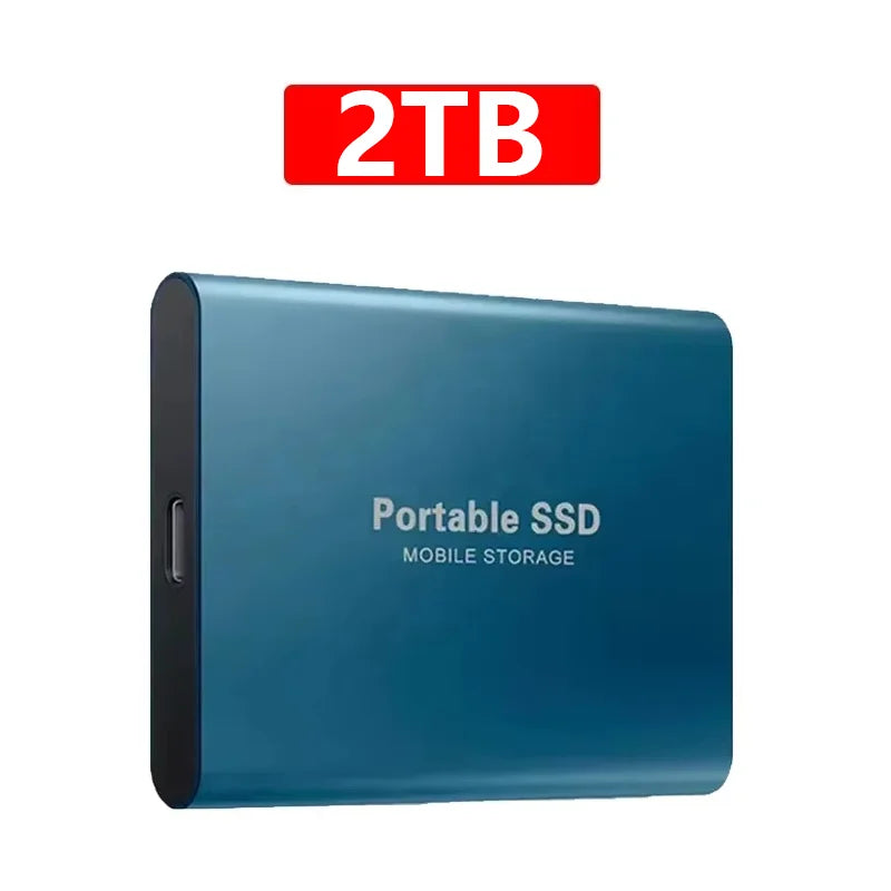 Metal Casing HDD 16TB External Hard Drive Type-C USB3.2 Solid State Hard Disk 2TB 4TB Mobile Storage Device For PC MAC Laptop