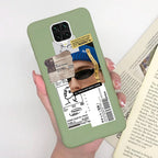 For Xiaomi Redmi Note 9 Pro Max Phone Case Matte Cute Girl Avocado Soft Silicone Cover For Xiaomi Redmi Note 9 Pro Max 9S Bumper