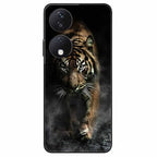For Honor 90 Smart 5G Case 6.8'' Animal Painted Wolf Lion Silicon Phone Cover For Honor 90 Smart TPU Coques Protect Shell Capa