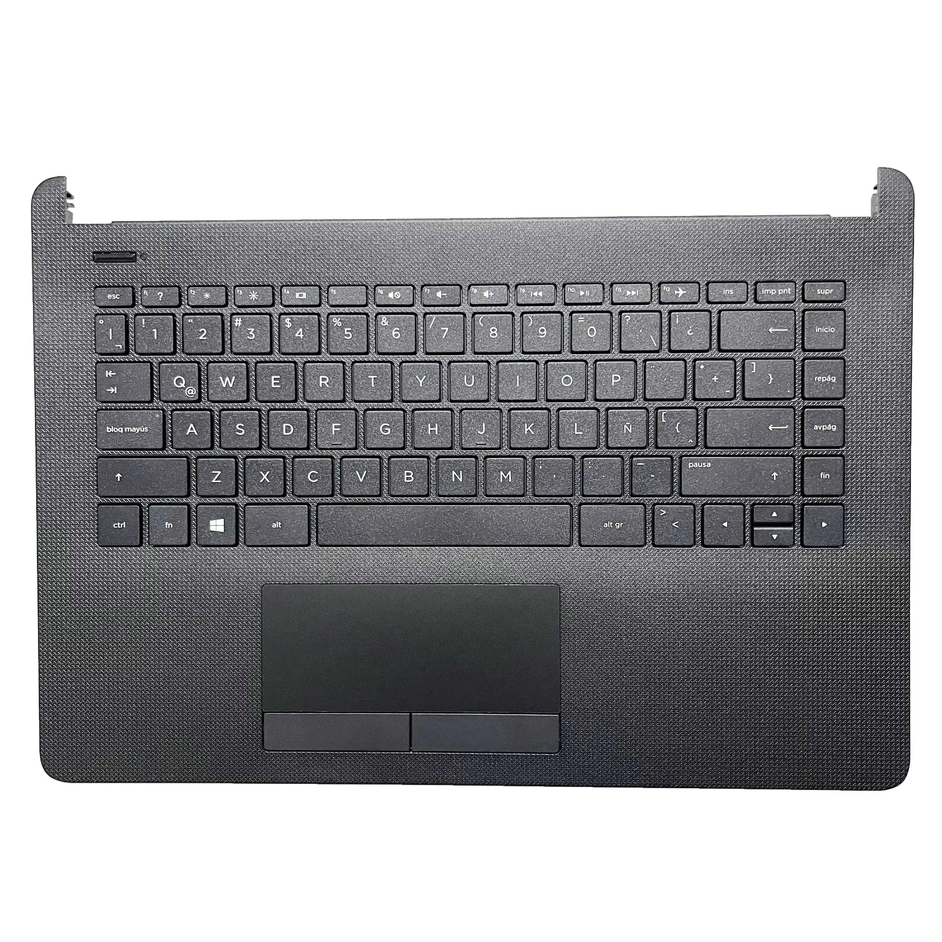 New Laptop US/LA/KOR Keyboard For 14-BS BW 14g-BR 240G6 TPN-Q186 Q187 Palmrest Upper Cover Replacement Keyboard Casing
