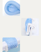 Baby Bath Net Mat Children  Newborn Adjustable Bathtub Pillow Seat Cushion Cross-shaped Anti-slip Bathtub Shower Cradle Bed Seat