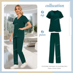 Hot sale nursing articles Women Scrubs Set Nurse Accessories Medical Uniform Soft Comfort Clinical Workwear Operating Work Suits