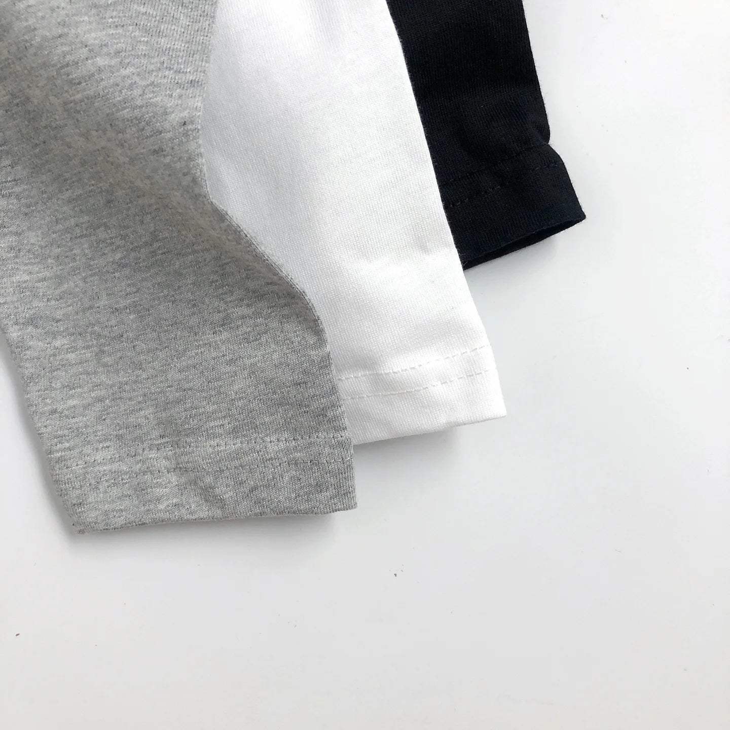 New Kids Cotton Long Sleeve T-Shirt Top 2-7Y Boys Girls Loose Basic Shirt Korean Children's Clothes 2025 Soft Undershirt Outfit