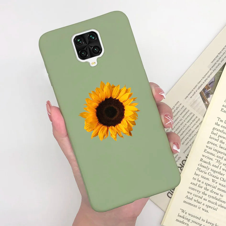 For Xiaomi Redmi Note 9 Pro Max Phone Case Matte Cute Girl Avocado Soft Silicone Cover For Xiaomi Redmi Note 9 Pro Max 9S Bumper