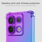 Gradient TPU Case for Xiaomi Redmi Note 14 13 Pro Plus Note 12 12S 11 11S 10 10S Protective Shockproof Cover Fundas Coque Capa