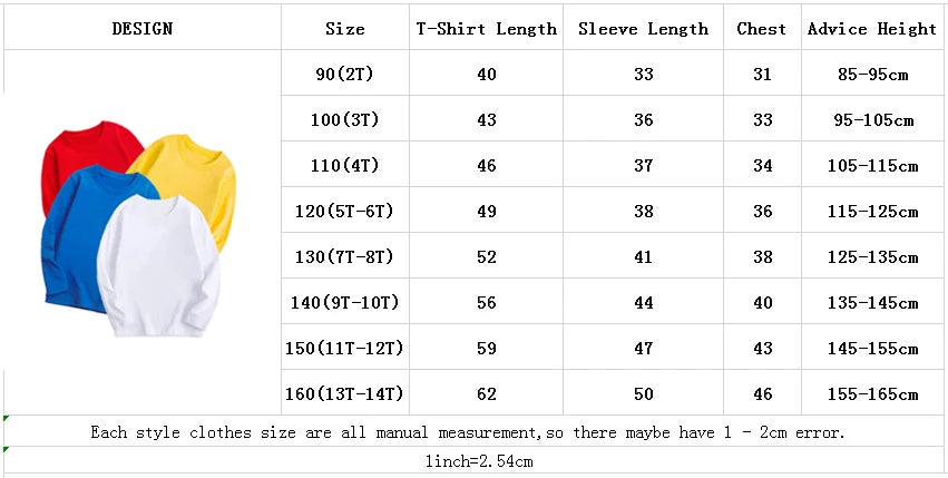 Black White Basic Cotton T-shirt for Boys Girls Clothes Children's Long Sleeve Solid Tops Kids 2 to 14 Years Leasure Wear Tshirt