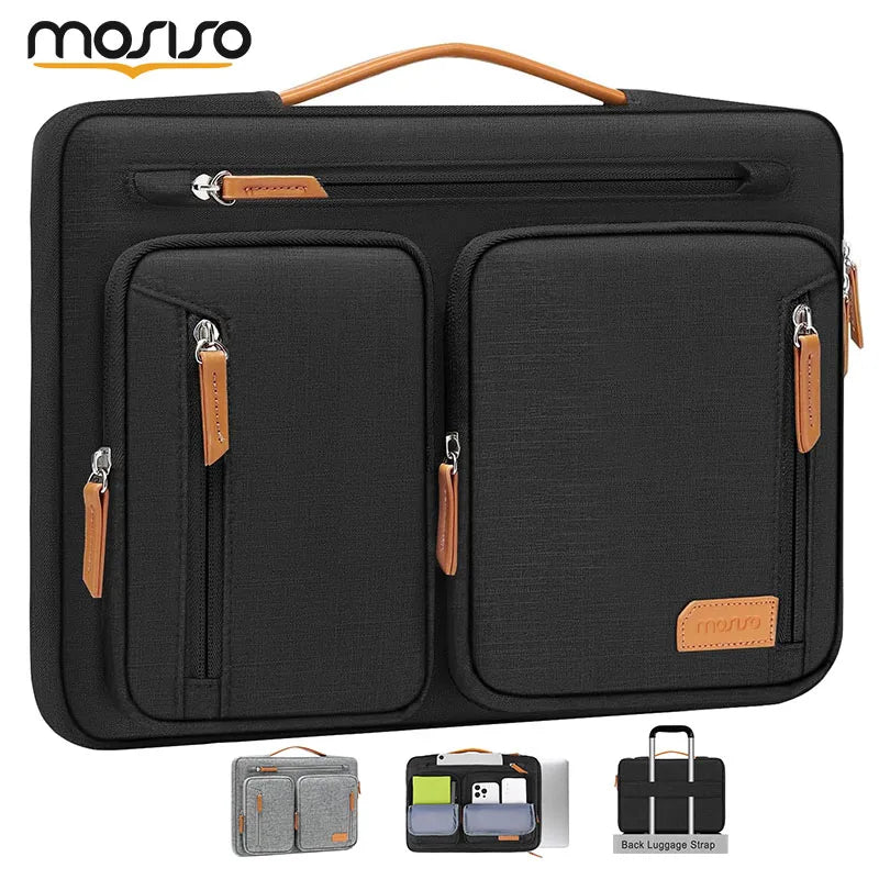 Laptop Bag for 2025 MacBook Air Pro 13 13.3 14 15 15.6 16 inch M5 M4 M3 M2 M1 HP Dell Lenovo Asus Notebook Briefcase Sleeve Case