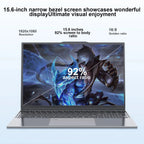 15.6" Laptop Computer PC Windows 11 Intel Core i7 6500U i3 6100U PC Gamer 16GB RAM Fingerprint Unlock Notebook Laptops Backlight