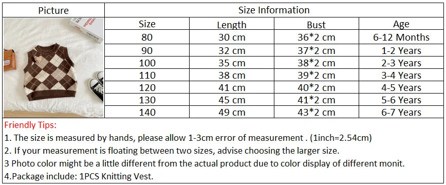 Fashion Children Boy Girls Matching Clothes Plaid Knitting Sweater Tops Pleated Skirt Pant Bear Outwear Spring Fall Clothing Set
