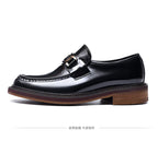 2024 New Shoes For Men Loafers Mens Dress Shoes Leather Shoes Man Male Genuine Leather Social Shoes