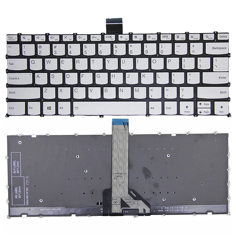 Laptop Keyboard With Backlit US Layout Keyboard For Lenovo Yoga Slim 6 7 14IAP8 14IRP8 14APU8 14IRH8 Series