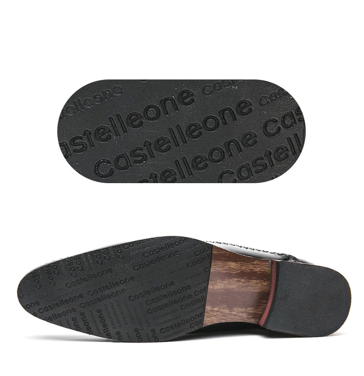 Luxury Dress Shoes Man Classic Leather Shoes Brand Men's Italian Shoes Pointed Toe Business Formal Shoes For Men Oxfords Loafers