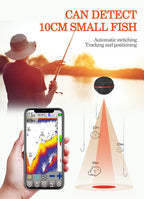 Smart Phone Fish Finder with Bluetooth, Sonar, Intelligent Fish Visual Fishing, Android and iOS, 2024New Brand