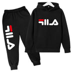 2025 Spring and Autumn Children's Boys and Girls Casual Sports Top + Pants 2-piece Girl Suit 3-14 Years Old Outdoor Jogging Suit