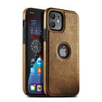 Cell Phone Case High Quality PU Leather Mobile Phones Cases for iPhone 11 12 13 14 15 Pro Max X XR Black Luxury Business Cover