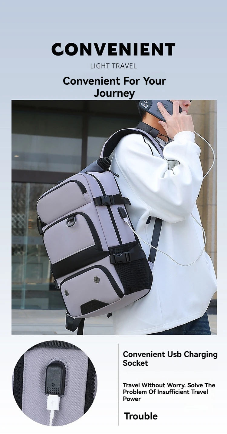 Laptop Backpack For 13.3 14 15.6 17.3 Inch Notebooks Case Men Women Teenagers Computer Waterproof Travel Large Capacity Backpack