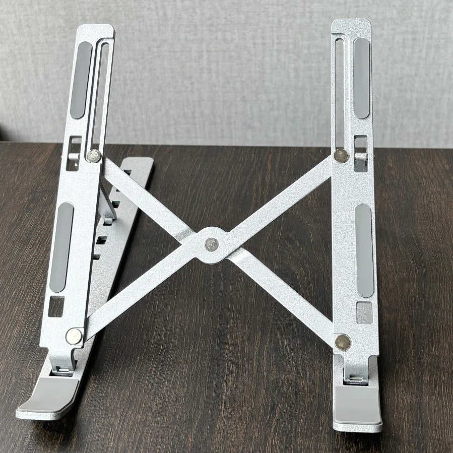 Adjustable Laptop Stand Aluminum Alloy Desktop Holder Foldable Portable Bracket for Macbook Air Pro  Notebook Tablet Pad Cooling