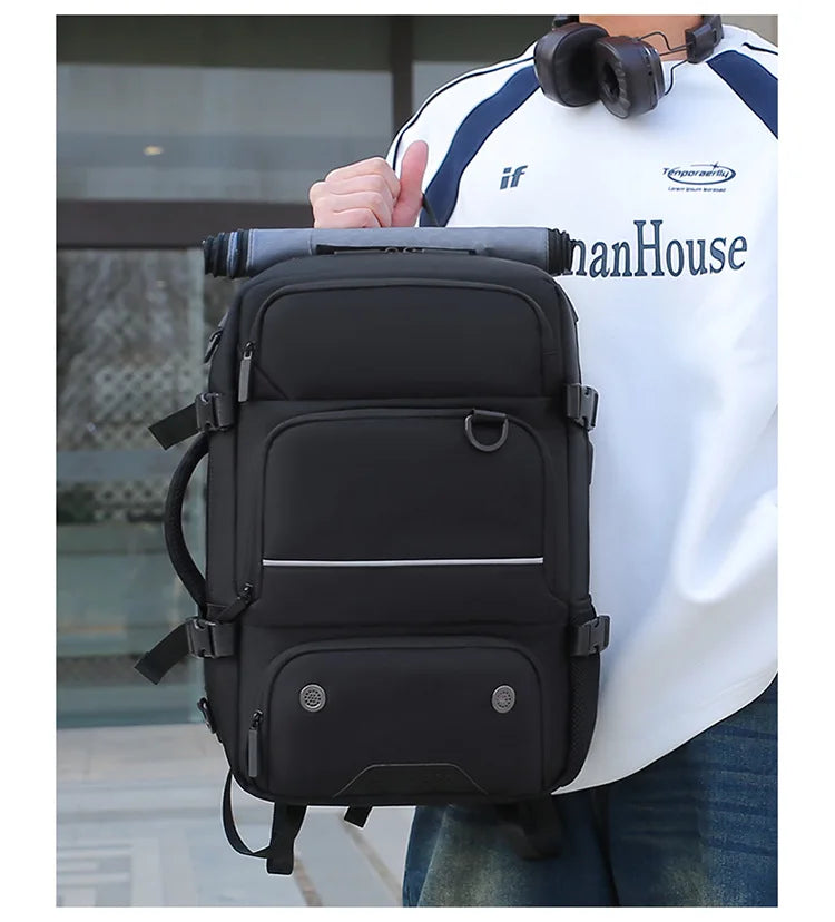 Laptop Backpack For 13.3 14 15.6 17.3 Inch Notebooks Case Men Women Teenagers Computer Waterproof Travel Large Capacity Backpack