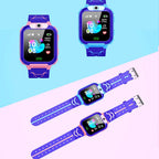 Kids Smart Phone Watch 2G SOS Call Back LBS Location With Math Game 12 Languages Voice Chat Children Waterproof Alarm Clock Toys