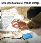 Metal Casing HDD 16TB External Hard Drive Type-C USB3.2 Solid State Hard Disk 2TB 4TB Mobile Storage Device For PC MAC Laptop