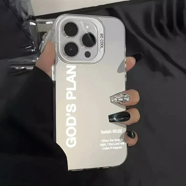 God's Plan Bible Verses Phone Case For Iphone 17 17Air 16 16E 11 12 13 14 Plus 15 16 Pro Max Mobile Phone Case Cover Bumber