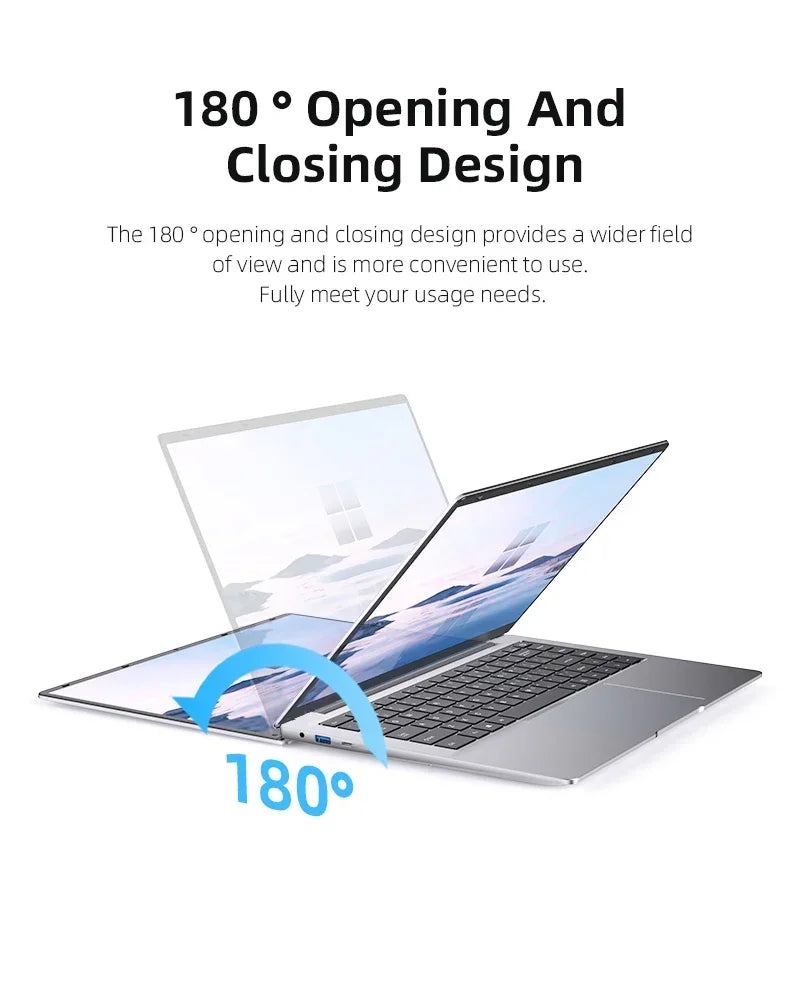 NEW Arrival Intel Core i7-8650U Slim Laptop 14.1 Inch Windows 11 Pro 12GB RAM 512GB 1TB SSD Office Study Computer PC Notebook