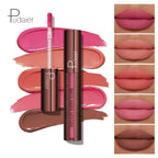 Pudaier Velvet Matte Liquid Lipstick | Waterproof & Transfer-Proof Lip Gloss | Long Lasting Lip Stain (5 Shades) | Kiss Proof, N